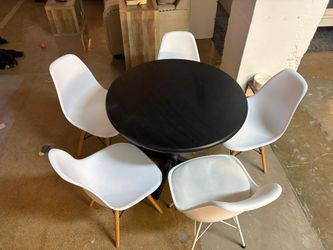 Table and chairs