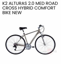 K2 Alturas 2.0  Aluminum  21 speed Hybrid Bicycle