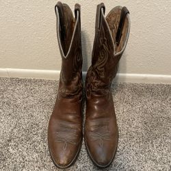 Brown Justin Cowboy Boots Men’s Size 13D