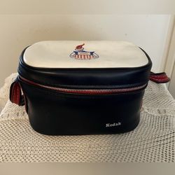 Vintage Kodak 1972 Olympic Games Camera Carrying Bag Case 35MM Style Olympics