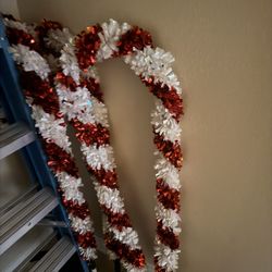 Set Of 4 Candy Canes