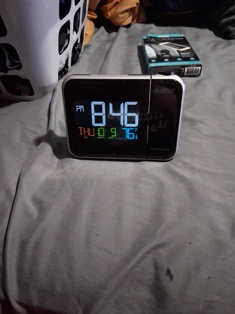 Alarm Clock Projector