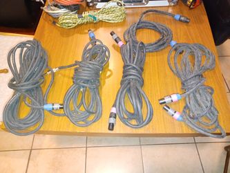 Neutrik Nl2f ...audio Wire 25 Foot Each...$100 ALL Or Make Offert