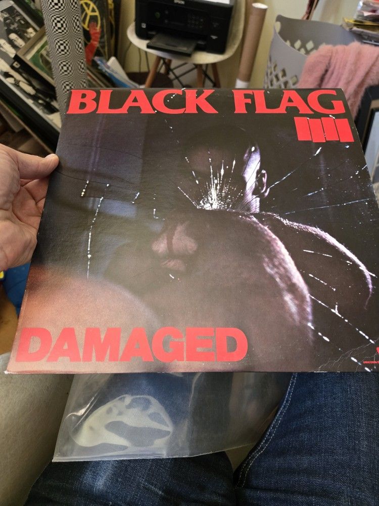 Black Flag Damaged Anti Parent 1st Unicorn Press Punk Rock