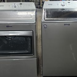 Maytag Top load Washer and Dryer