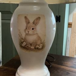 Large Bunny Lamp