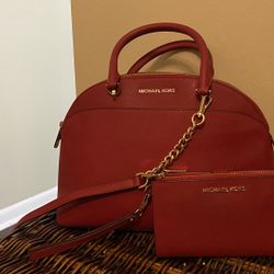 Authentic Michael Kors Bag And Wallet 