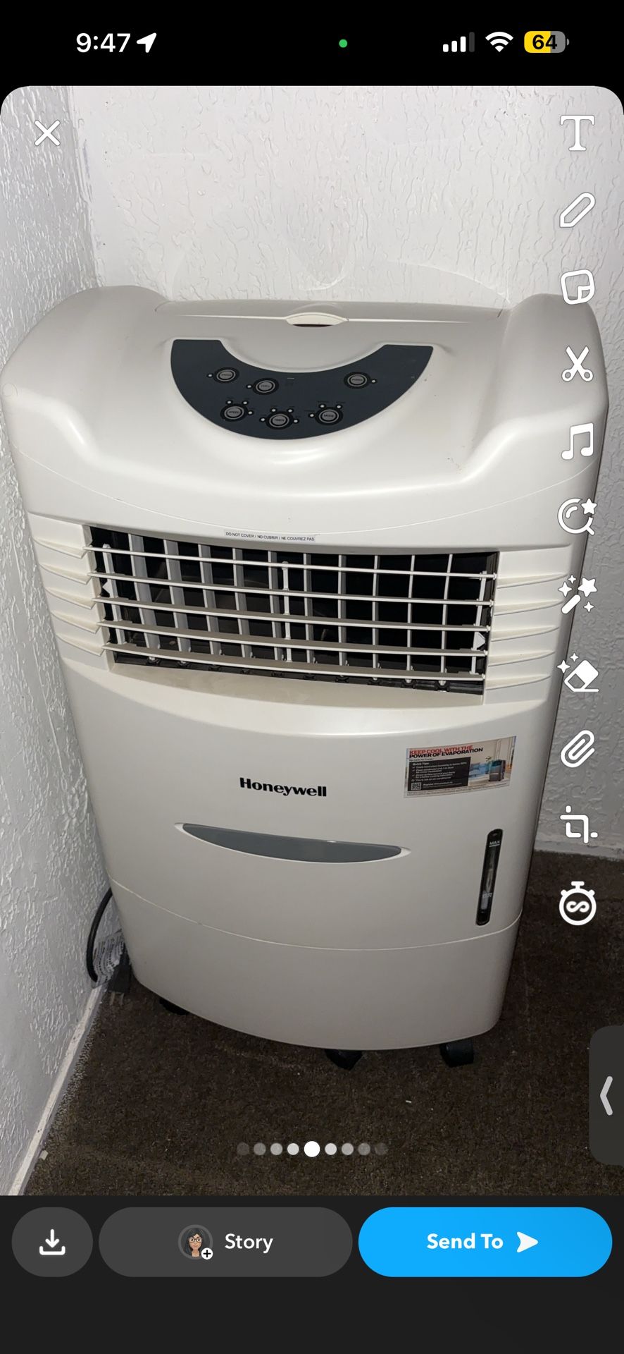 Portable Evaporative Cooler
