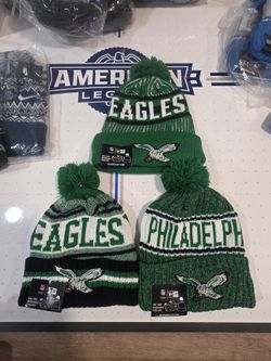 OLD SCHOOL EAGLES -NEW ERA BEANIE HATS(set Of 3)