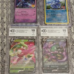 Cgc And Becket Graded Pokemon Cards 