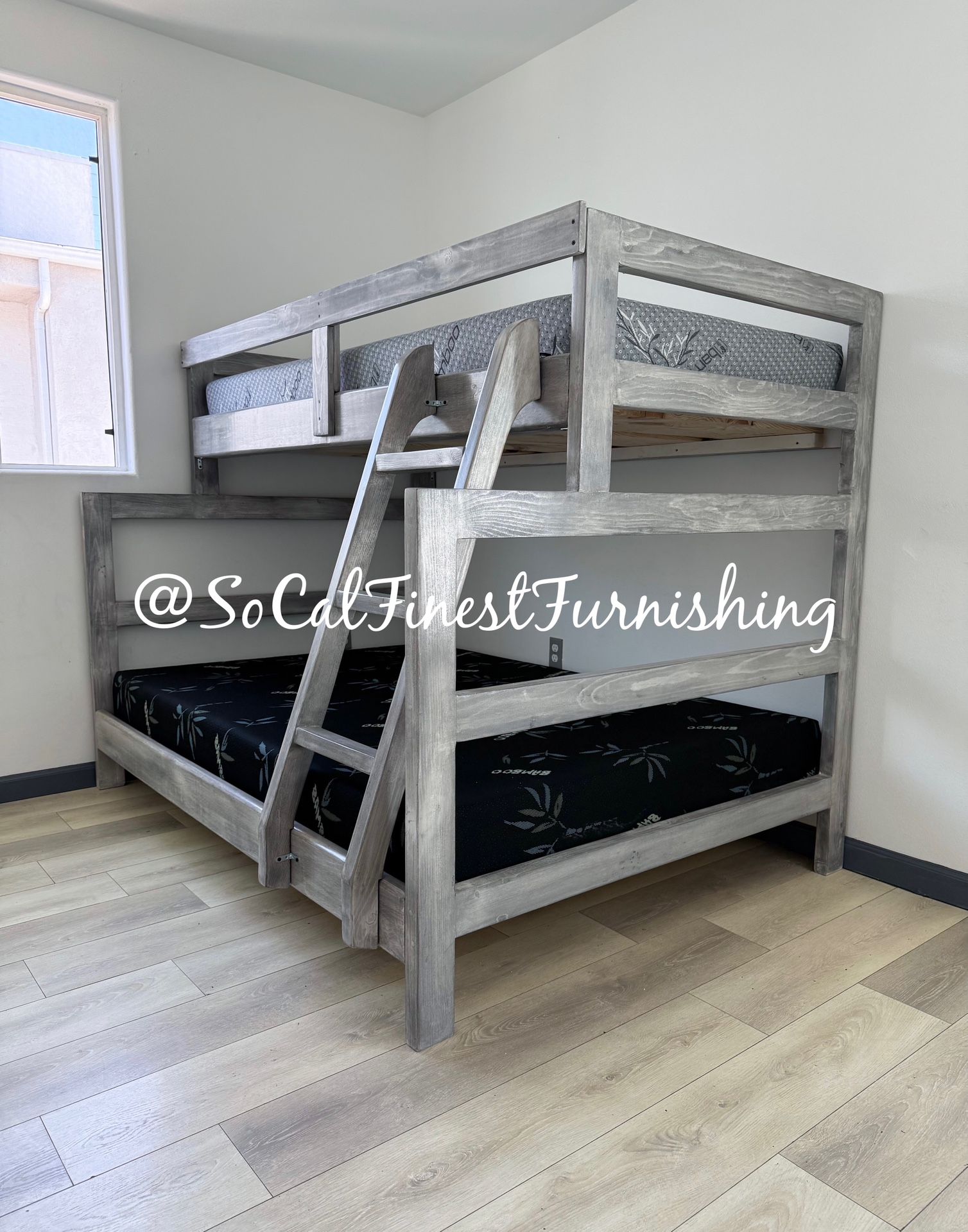 Twin Bunk Bed With Mattresses