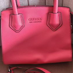 GUESS Vibrant Pink Mini Tote