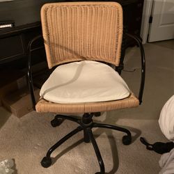 Wicker Office Chair