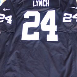 Marshawn Lynch Authentic Raiders Jersey