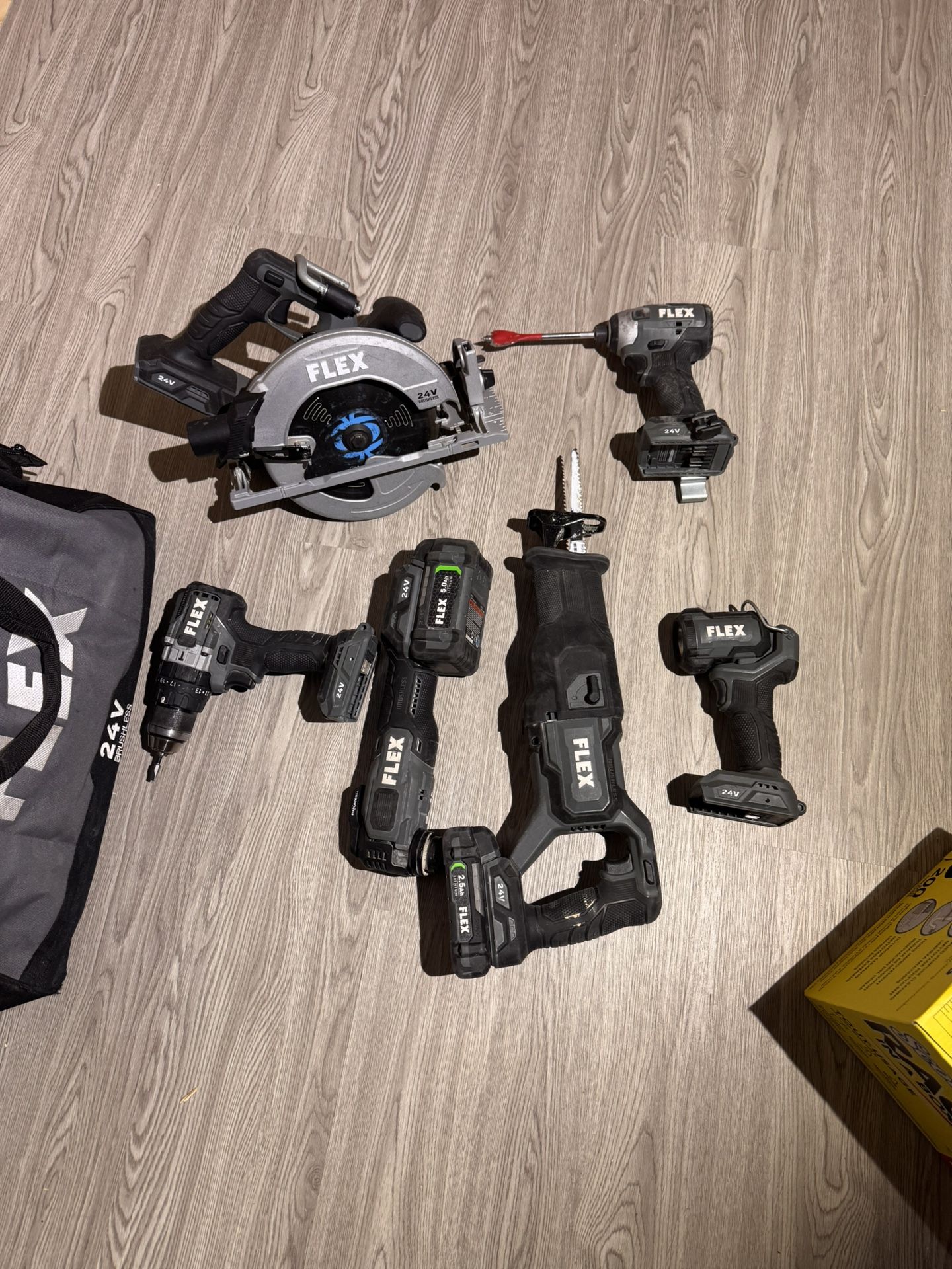 FLEX 24v  6 Piece Combo Kit