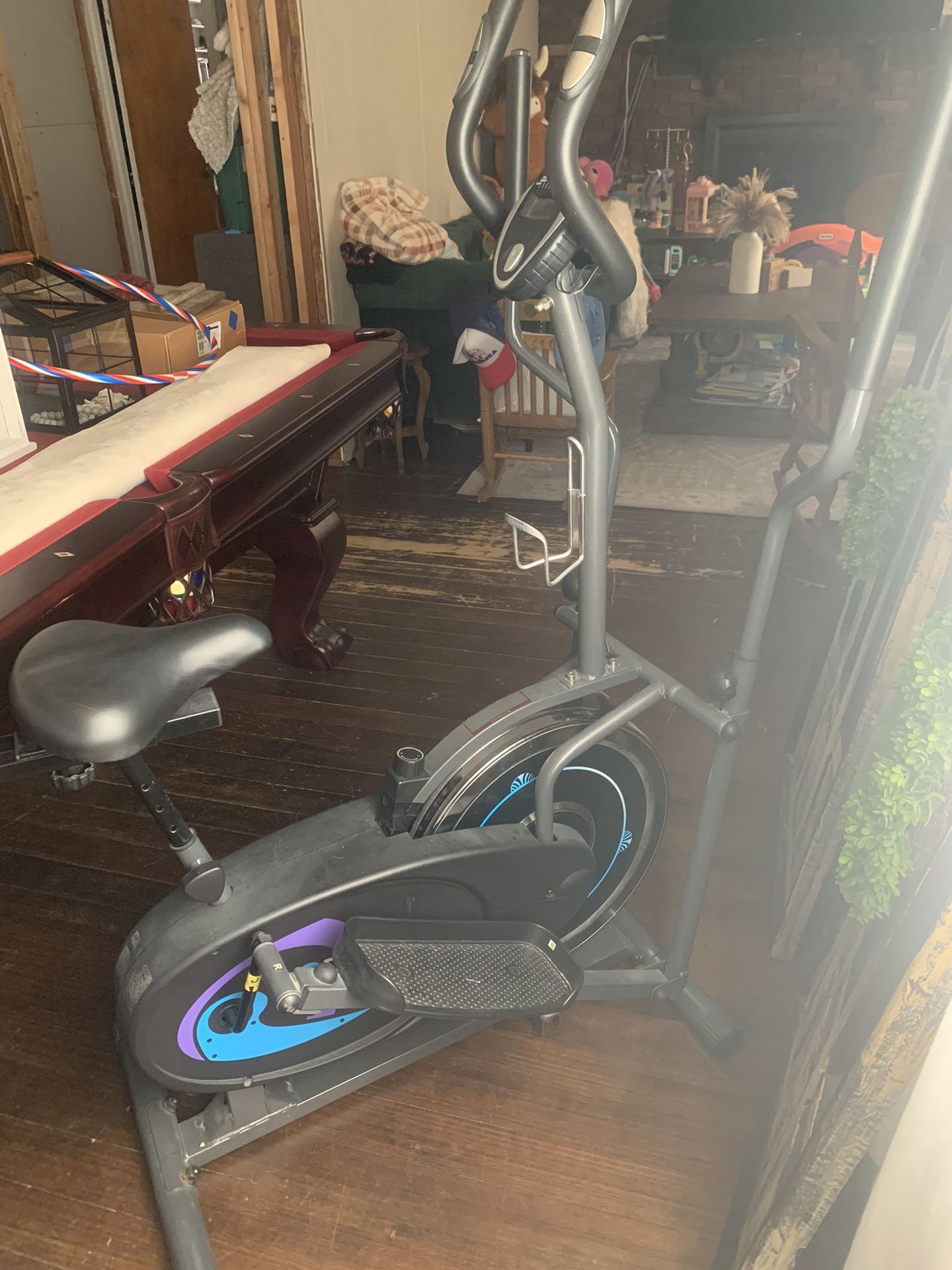 Body rider dual trainer bike and elliptical in one . Great condition