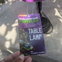 Ninja Turtles Table Lamps
