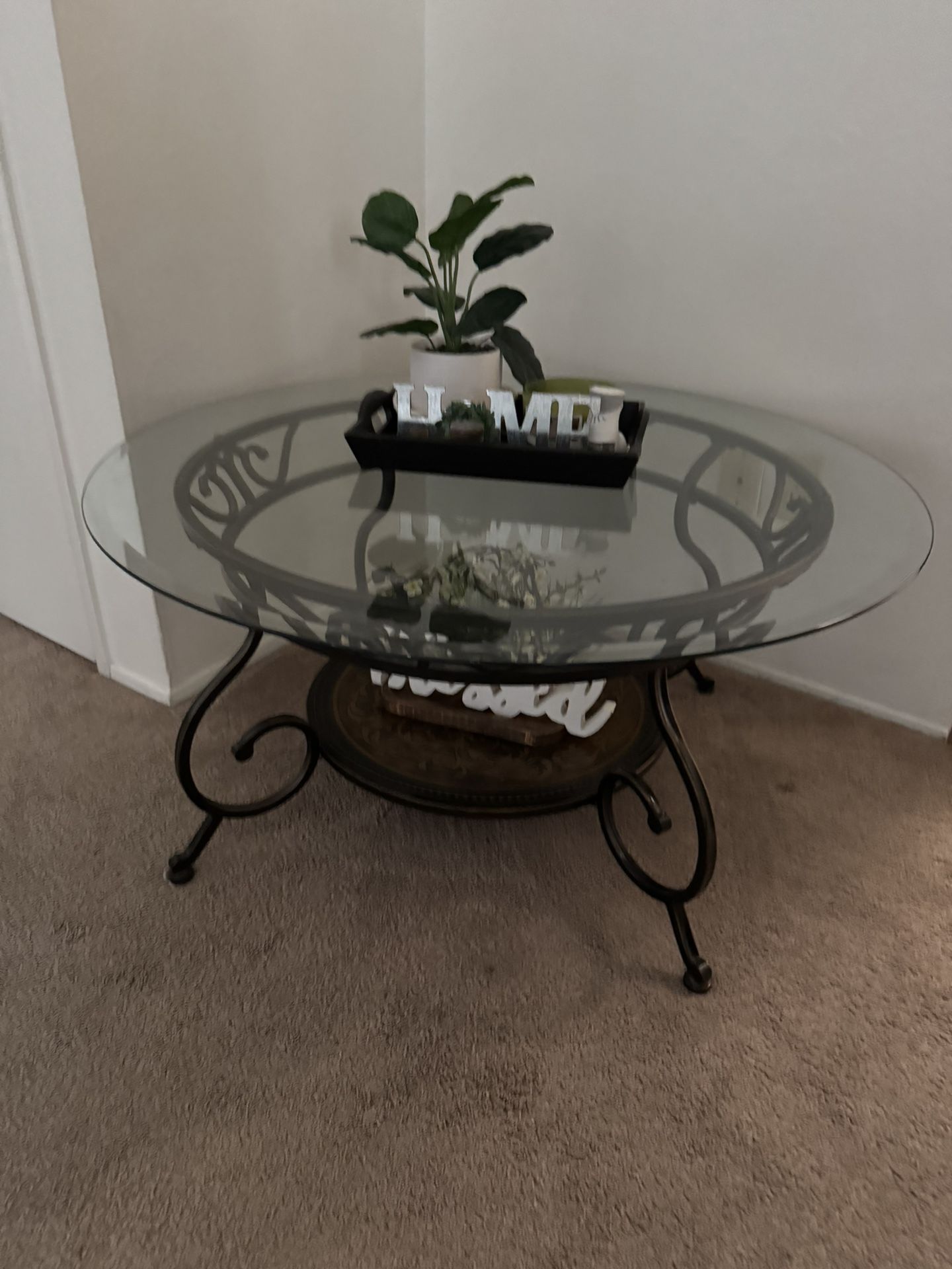 Glass Coffe Table