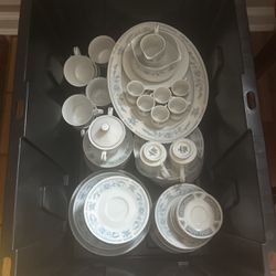 China Dishes And Cups Service Most Pieces Included Service For 12