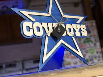 Dallas Cowboys 3D Sign