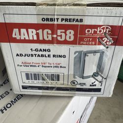 1 Gang Adjustable Mudring