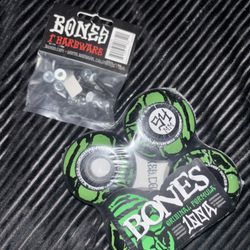 Bones original formula wheels and hardware (cash only)