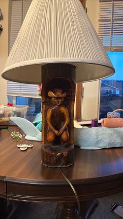 Cowboy/Cowgirl lamp