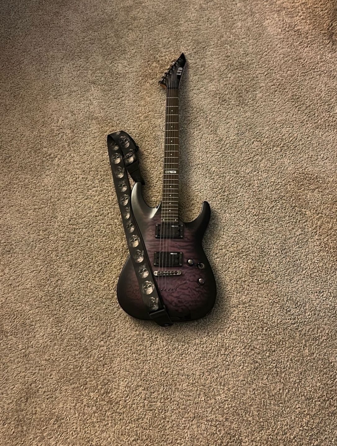 ESP LTD MH 100QMNT Guitar