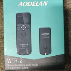Aodelan WTR-2 Wireless Timer Remote & Shutter Release For Canon Cameras