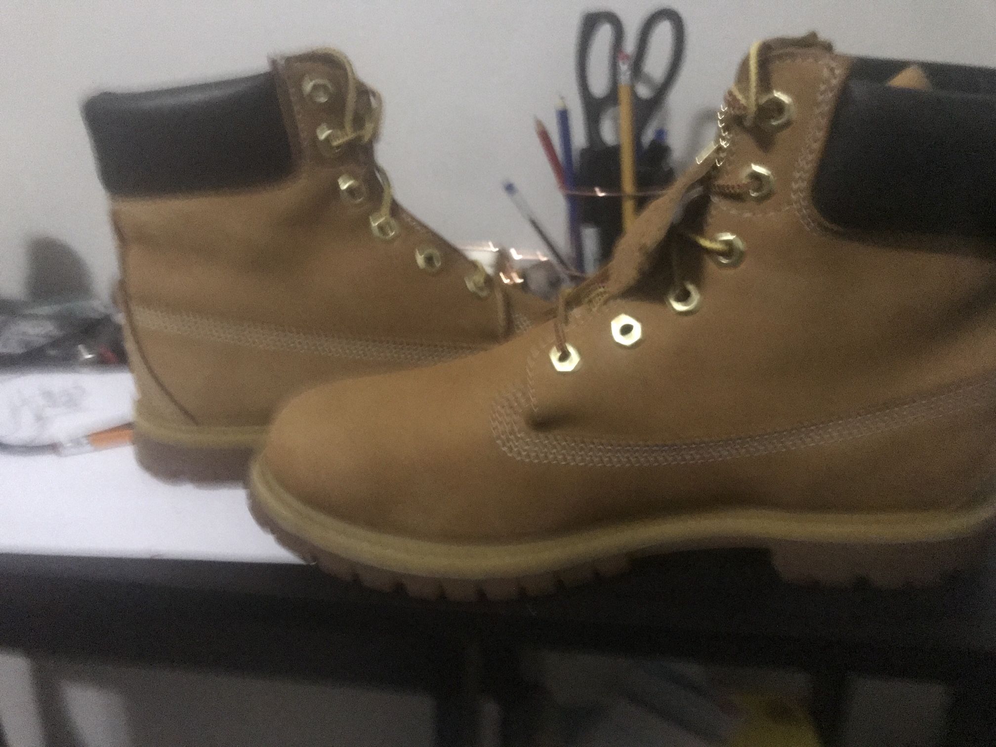 Wheat Timberlands Size 10