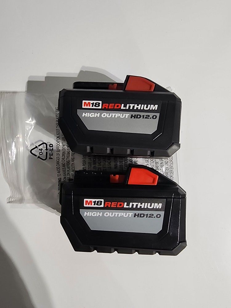 Milwaukee M18 Batteries