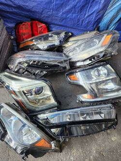 Bunch of headlights
