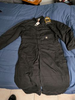 Berne Black Insulated Work Coveralls