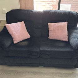 Loveseat W 2 Recliners