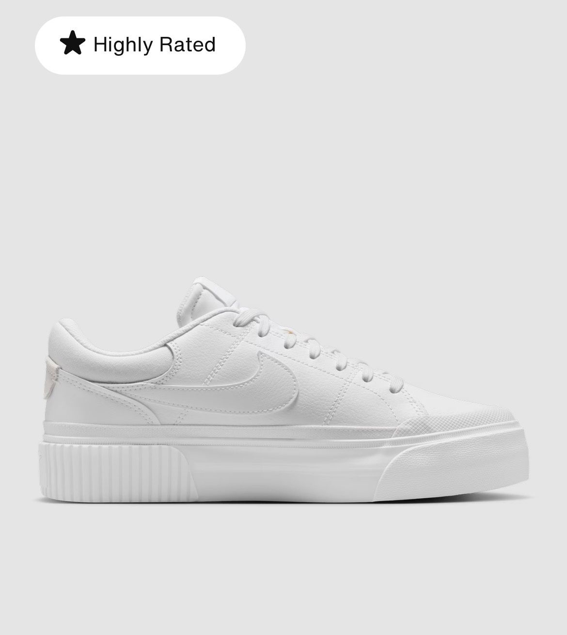 Women’s Nike Court Legacy Lift Shoes Size 8