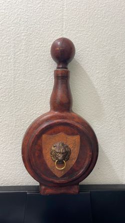 Hand Crafted Leather Decanter