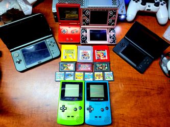 New Nintendo 3DS XL 64SD Card,GameBoy Advance SP,Nintendo Ds Lite,Gameboy Color