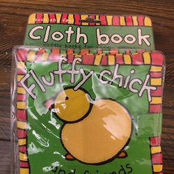 New Cloth Baby Book Fluffy Chick