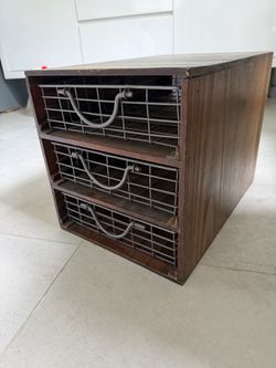 Pottery Barn file/document storage