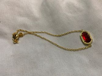 Red stone KS bracelet preowned