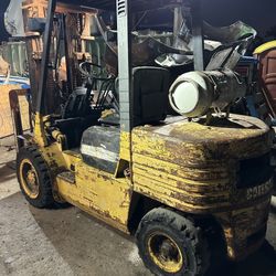  Forklift  Montacarga Fork Lift 6000 Lb Caterpilla Gas Run Gread For Sale Montacarga