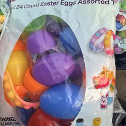 Prefilled Easter eggs