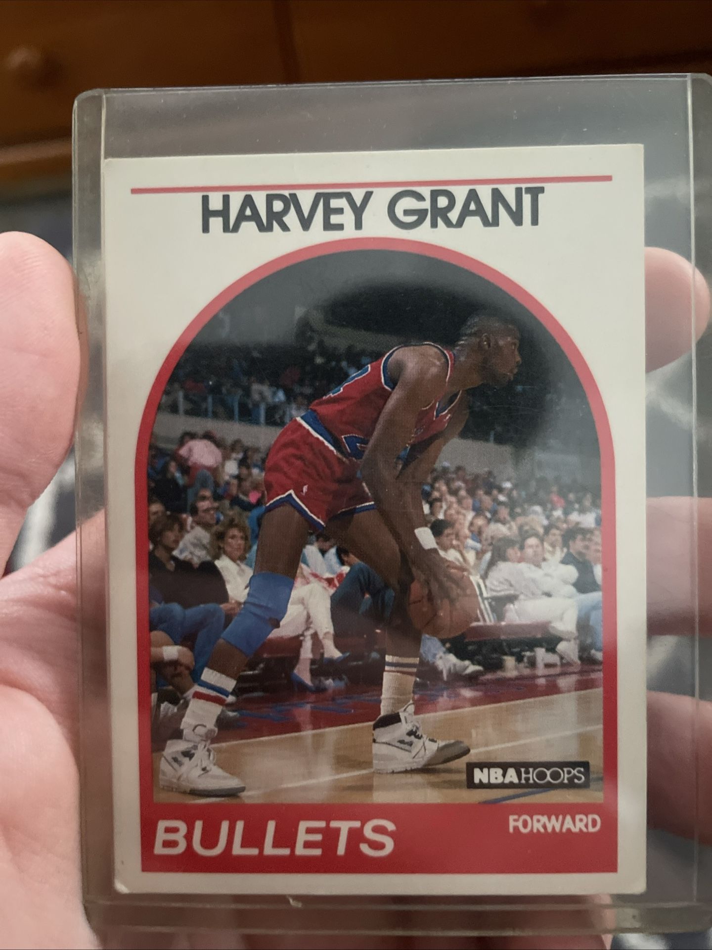 1989-90 NBA Hoops - Harvey Grant #67 (RC)