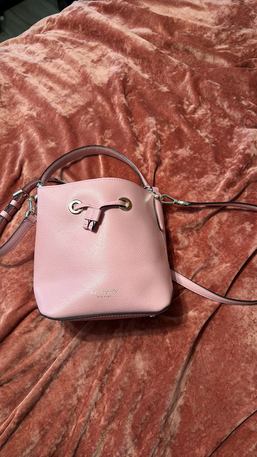 Kate Spade Pink Bucket Purse