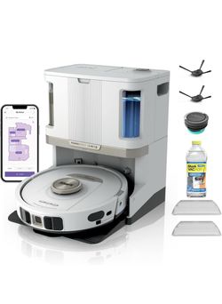 Brand New Shark PowerDetect 2-in-1 Robot Vacuum & Mop (NeverTouch Pro Base)
