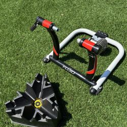 Bike Trainer, And Riser