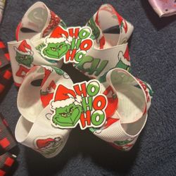 Grinch Bow