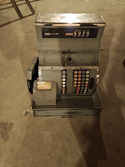 Antique Cash Register 