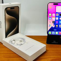 Apple iPhone 15 PRO 128GB UNLOCKED Fully Functional