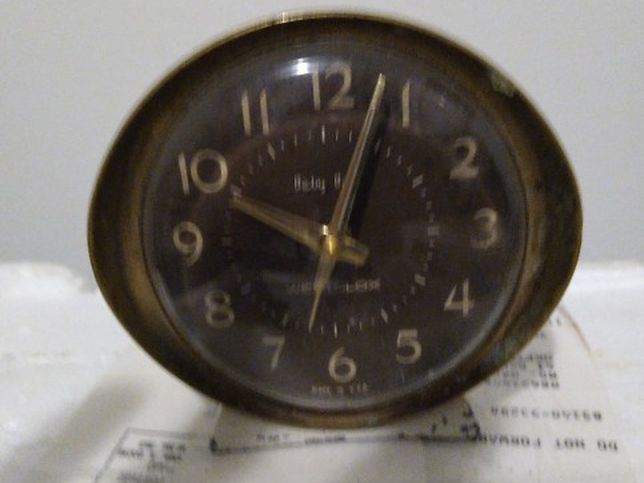 Baby Ben Antique Clock, Tested ,works
